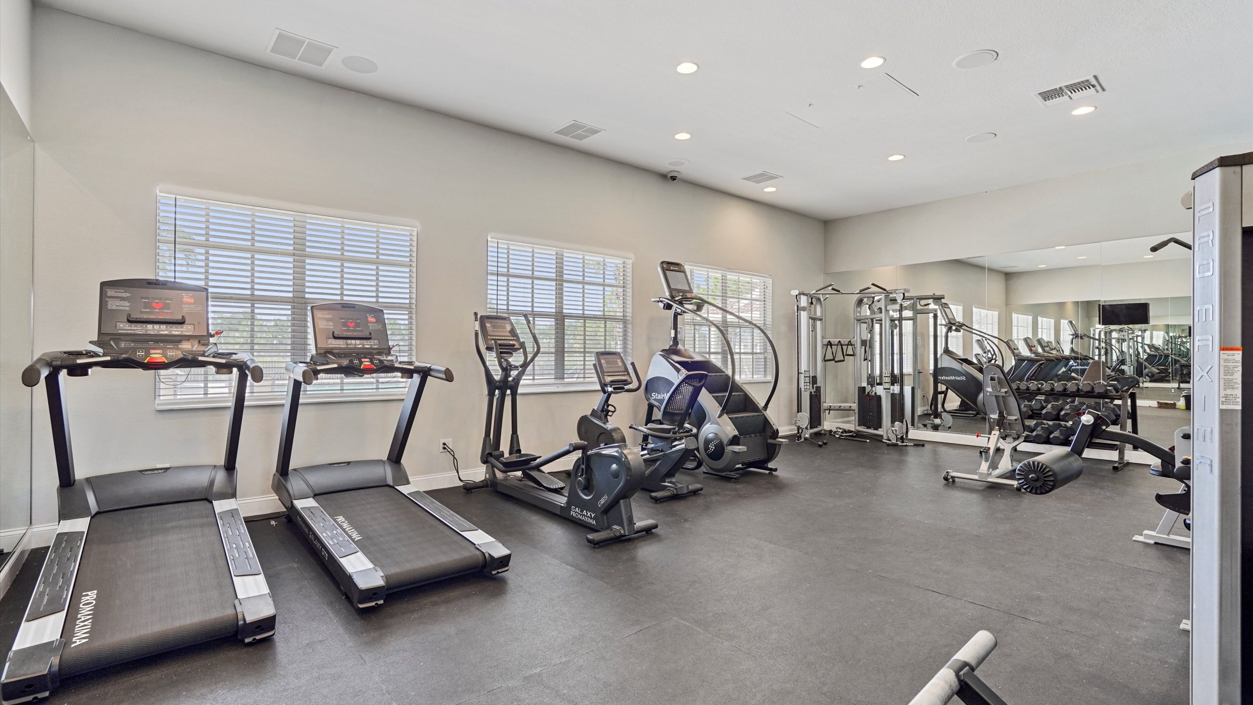 Fitness Center Treadmills